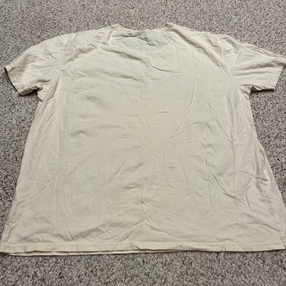 A Tiziano Short Sleeve Graphic Tee Sz 4X Men's Basic Premium Cream - Picture 4 of 6